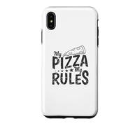 My Pizza My Rules Italien et Fromage Coque pour iPhone XS Max