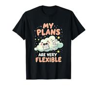 My Plans are Very Flexible Nuage Calendrier T-Shirt