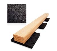 My Plast 90 x 90 x 10mm I 150 pièces I des coussinets pour terrasse I granulés de caoutchouc I terrasse I comme support pour lames de terrasse et dalles de terrasse I comme tapis antidérapant I