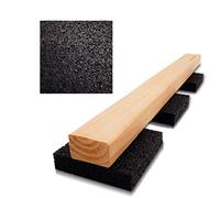 My Plast 90 x 90 x 20mm I 300 pièces I des coussinets pour terrasse I granulés de caoutchouc I terrasse I comme support pour lames de terrasse et dalles de terrasse I comme tapis antidérapant I