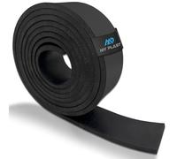 My Plast Bandes en caoutchouc NR/SBR 65Sh de 1 mm, 3 mm, 5 mm d'épaisseur comme sous-couche imperméable en caoutchouc plein NR/SBR 65Sh avec insert en tissu, autocollant ou sans additif au choix
