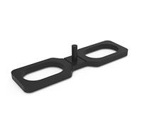 My Plast I 100 pièces - largeur de joint 4 mm (geschlossen) - strié ouvert I Entretoise de terrasse - entretoise de haute qualité pour lames de terrasse