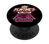 My Playtime's All About Chocolate and Sweet Cravings PopSockets PopGrip Adhésif
