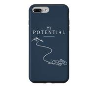My Potential Climbing Bouldering Humour Montagne Coque pour iPhone 7 Plus/8 Plus