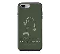 My Potential Plante Sarcastique en Pot fanée Coque pour iPhone 7 Plus/8 Plus