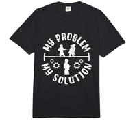 My Problem My Solution Pictogramme Maman Dessinateur Architecte Comfort Colors Adult Heavyweight T-Shirt