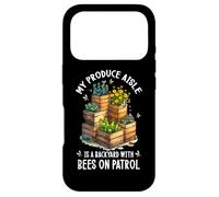 My Produce Aisle is A Backyard with Bees on Patrol Coque pour iPhone 17 Pro