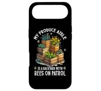 My Produce Aisle is A Backyard with Bees on Patrol Coque pour iPhone Air
