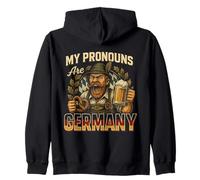 My Pronouns are Germany Allemagne Sweat à Capuche