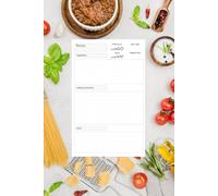 My Recipe Notebook: A Beautifully Organized Journal for Your Favorite Meals: 100-Page Recipe Keeper | Track Ingredients, Cooking Instructions, Prep & ... and Notes | 6" x 9" Compact Kitchen Companion