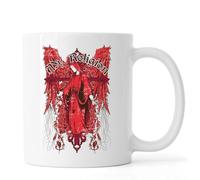 My Religion Red Angel Wing Art Tasse à thé ou café en céramique Blanc