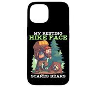 MY RESTING HIKE FACE SCARES BEARS Coque pour iPhone 15