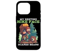 MY RESTING HIKE FACE SCARES BEARS Coque pour iPhone 16 Pro