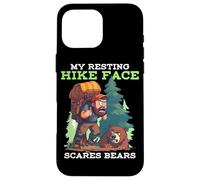 MY RESTING HIKE FACE SCARES BEARS Coque pour iPhone 16 Pro Max