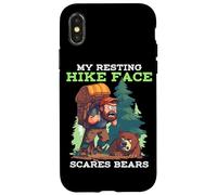 MY RESTING HIKE FACE SCARES BEARS Coque pour iPhone X/XS