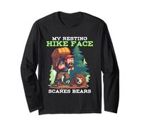 MY RESTING HIKE FACE SCARES BEARS Manche Longue
