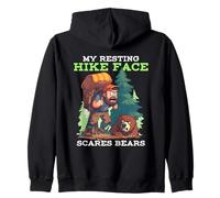 MY RESTING HIKE FACE SCARES BEARS Sweat à Capuche