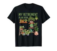 My Retirement Plan 2026 Garden Lover Mom Nana Women T-Shirt