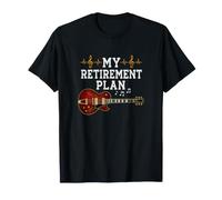 My Retirement Plan Guitariste Guitare Musicien Rocking T-Shirt