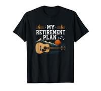 My Retirement Plan Guitariste Guitare Musicien Rocking T-Shirt