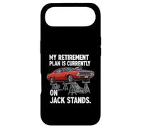 My Retirement Plan is on Jack Stands Muscle Car Coque pour iPhone Air