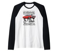 My Retirement Plan is on Jack Stands Muscle Car Manche Raglan