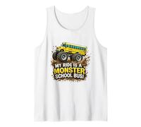 My Ride is a Monster School Bus Kids Big Wheel Truck Kids Débardeur