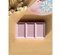 My Rock Way Boîte d'aquarelle Rose Pink Love Vide en métal pour Aquarelle 12 Demi-Godets ou 6 Godets avec Palette de mélange et Fond Plat. Légère, Format Voyage, Parfait pour Un Cadeau