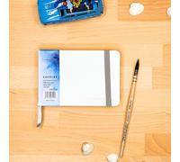 My Rock Way Leyton Petit Carnet d'aquarelle format voyage taille S handbook 100% coton, 300g, 20 feuilles, grain fin, pressé à froid, 9.5cm x 14.5cm, qualité artiste