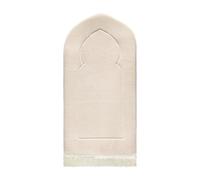 My Salah Mat Urban Rugs UK Tapis de prière musulman rembourré avec motif arqué Sable