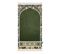 My Salah Mat Urban Rugs UK Tapis de prière musulman rembourré pour adulte Motif Madinah Rawdah