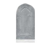 My Salah Mat Urban Rugs UK Tapis de prière musulmane épais rembourré pour homme et femme Motif arche de charbon