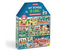 My School is Cool 100 Piece Puzzle Houseshaped Puzzle by Mudpuppy Mudpuppy (Auteur)