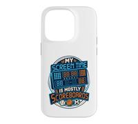 My Screen Time is Mostly Scoreboards Fan de Sport Coque pour iPhone 14 Pro