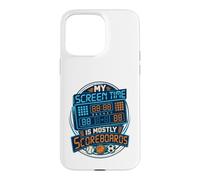 My Screen Time is Mostly Scoreboards Fan de Sport Coque pour iPhone 15 Pro Max