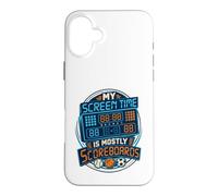 My Screen Time is Mostly Scoreboards Fan de Sport Coque pour iPhone 16 Plus