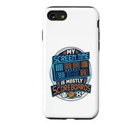 My Screen Time is Mostly Scoreboards Fan de Sport Coque pour iPhone SE (2020) / 7/8