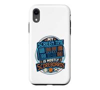My Screen Time is Mostly Scoreboards Fan de Sport Coque pour iPhone XR