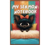 My Sermon Notebook - Ages 2-5, GBC Fluff Puppy Edition: Church Notebook for Children