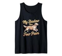 My Shadow Has Four Paws Funny Dog Lover Meme My Shadow Paws Débardeur