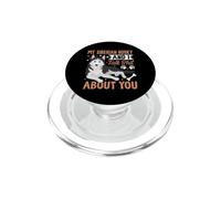 My Siberian Husky and I Talk Shit About You PopSockets PopGrip pour MagSafe
