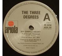 My Simple Heart / Hot Summer Night - Three Degrees, The 12"