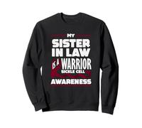 My Sister in Law is A Warrior Faucille Cell Awareness Sweatshirt