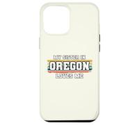 My Sister in Oregon Loves Me Rétro Vintage American Coque pour iPhone 12 Pro Max