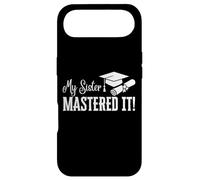 My Sister Mastered It Masters Degree MBA Coque pour iPhone Air