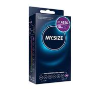 MY.SIZE Classic taille 7 I 69 mm de large I 10 pièces paquet standard I premium extra fins I très fins I paroi fine 0,07 mm