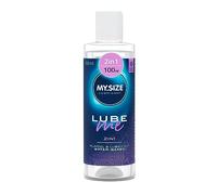 MY.SIZE Lube Me Premium Lubrifiant 2en1 100 ml I sans odeur I à base d'eau & Playgel I Gel pour jouets & préservatifs en latex I lubrification à base d'eau