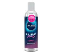 MY.SIZE Lube Me Premium Lubrifiant Tingly Warming 250 ml I chauffant, picotant & sans odeur I en gel adapté aux jouets & préservatifs en latex I Lubrification à base d'eau