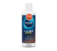 MY.SIZE Lube Me Premium lubrifiant végétalien 100 ml I sans ingrédients d'origine animale I en gel adapté aux jouets et aux préservatifs en latex I Lubrification à base d'eau