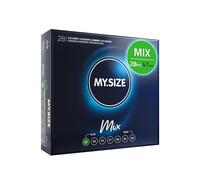 MY.SIZE Préservatifs Mix Taille 1 (47 mm) – Grand pack 28 pièces